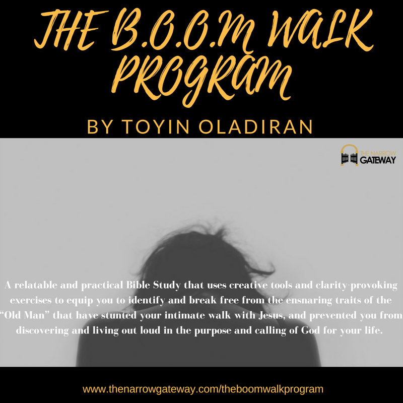 THE B.O.O.M WALK PROGRAM by Toyin
